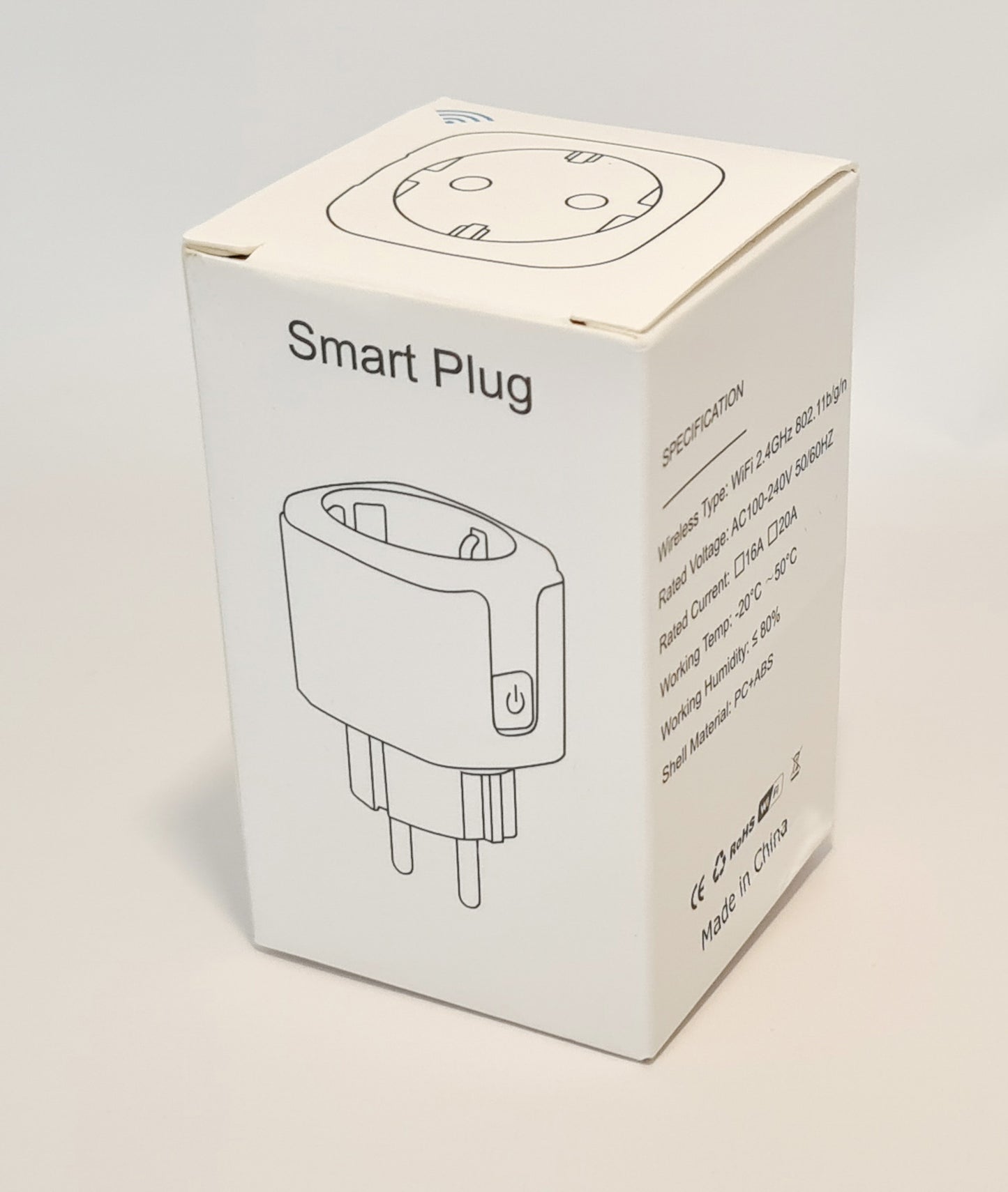 Smart Stikdåse som virker med, Alexa og Google Home