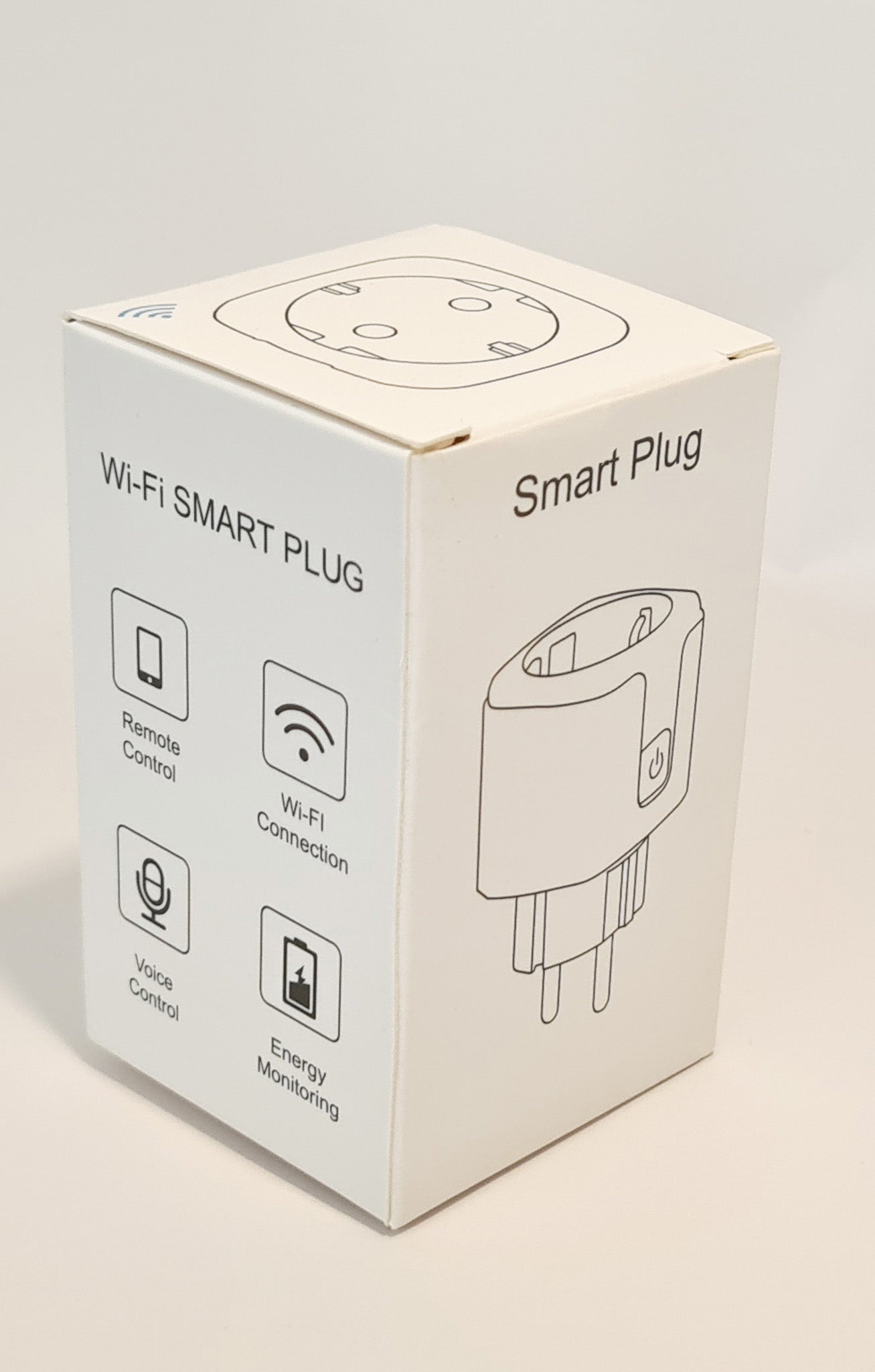 Smart Stikdåse som virker med, Alexa og Google Home